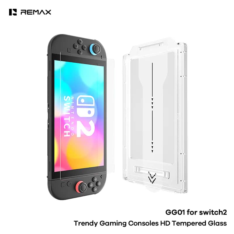 REMAX Trendy Gaming Consoles HD Tempered Glass (GG-01 for switch2)