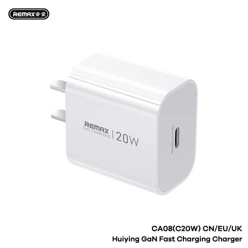 REMAX Huiying 20W GaN Fast Charging Charger (CA08(C20W))