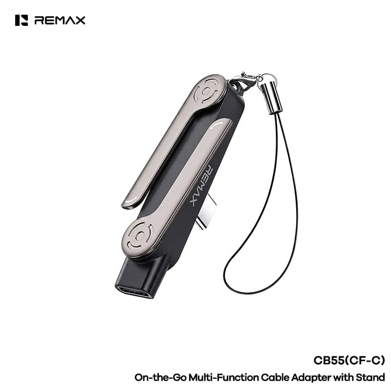 REMAX On-the-Go 240W Multi-Function Cable Adapter with Stand (CB55(CF-C))